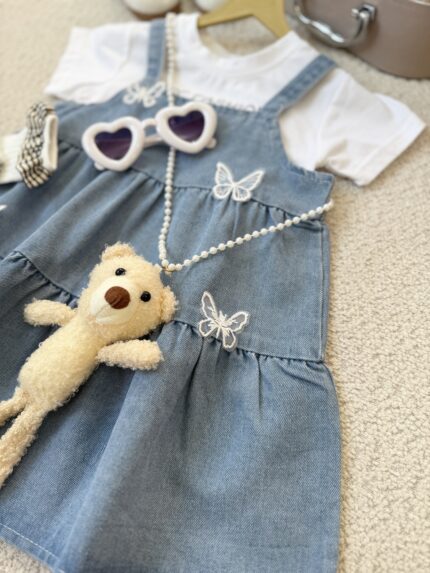 سه تیکه جین وارداتی پروانه🦋